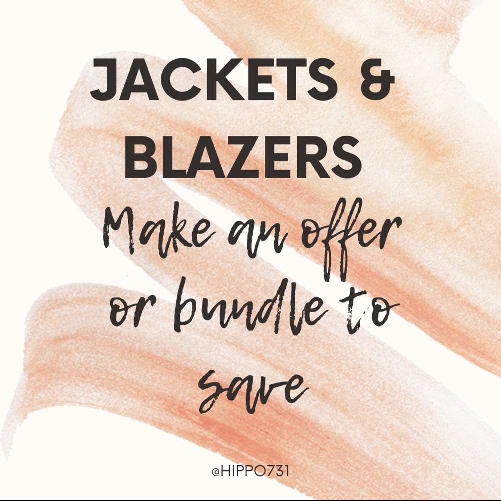 Jackets and Blazers